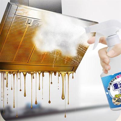 Hochleistungs-Entfetter-Spray Stärkster Küchenreiniger für Fett Herd Dunstabzugshaube & Backofen Entfernt Eingebranntes Öl Edelstahl-Sicher