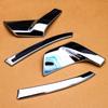 For Toyota Yaris Cross    2024 2025 2026 Glossy Chrome Exterior Side Rearview Mirror Cover Trims Molding Accessories