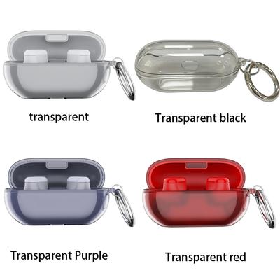 Protective Case Shockproof Earbuds Case Cover Anti-Scratch Charging Case Skin Cover with Keyring for Beats Solo Buds Case Cover