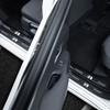 FD03-1/4/5Pcs Car Door Sill Scuff Plate Decor Carbon Fiber Stickers For Volkswagen R Touareg Tiguan Passat Golf Polo CC T-ROC Arteon