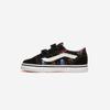 [Vans] Toddler Old Skool Velcro Glow Bones [VN000VB2BP7-GLOW BONES BLACK/TRUE WHITE]