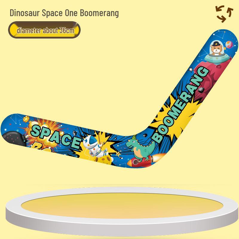 Children's Soft Boomerang Frisbee: Three-Leaf Outdoor Sports Toy for Boys and Parents
