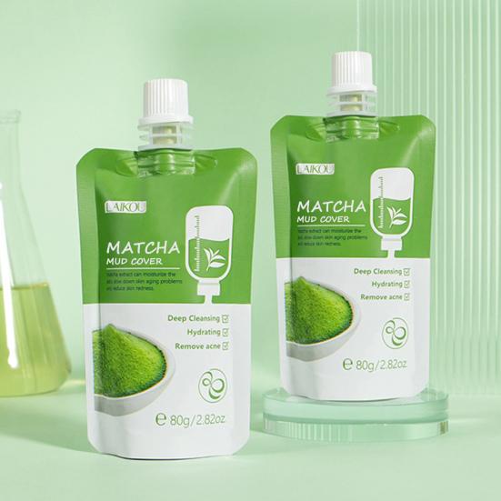 

Увлажняющая отбеливающая кожа, натуральный экстракт маття, зеленая глина, грязевая маска для лица для женщин