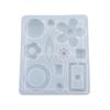 Mold Fashionable Ear Studs Casting Handmade Earrings Silicone Mold Eardrops Danglers Uv Crystal Resin Epoxy Mold
