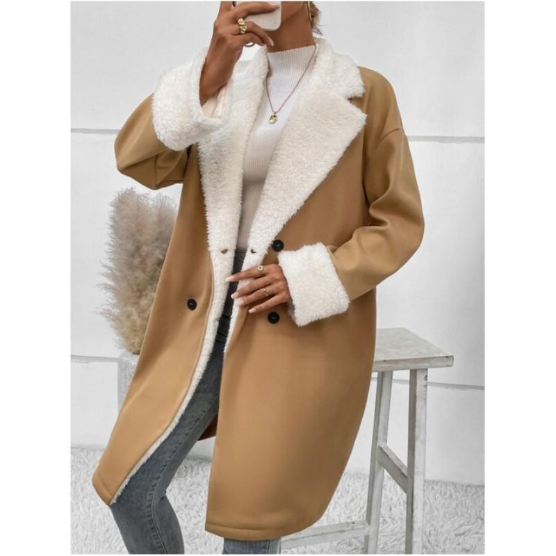 Women Winter Commuter Temperament Tweed Casual Jacket