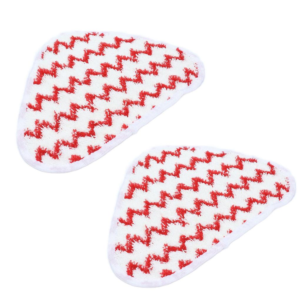 2PCS Microfiber Mop Cleaning Pad Mopping Cloth Replacement Parts Fit for Vileda Steam Mops