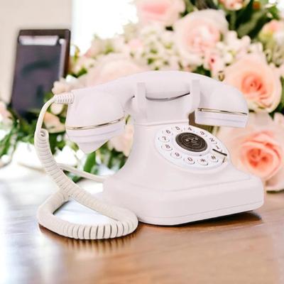 Telefono Cablato Retrò Libro degli Ospiti Facile da Usare Telefono per Matrimoni Libro degli Ospiti