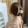 Kawaii Herbst Winter Pelz Haarspangen Clip Mode Vintage Einfarbig Haarige Hai Haarspange für Frauen Mädchen Haarnadel Koreanische Accessoires