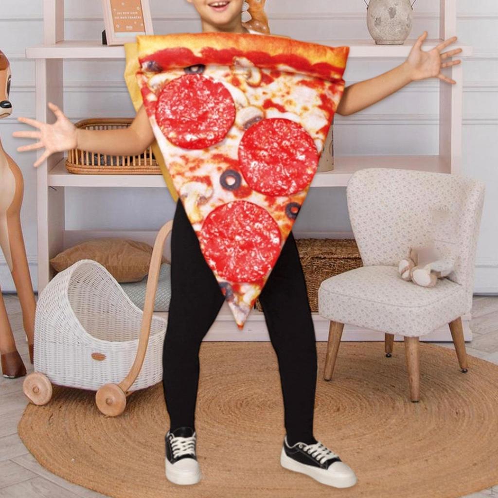 Halloween Pizza Costume Cosplay Apparel for Party Supplies Festival Carnival
