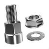 Bicycle Traction Head Extension Screw Axle Adapter Accessories Easily Install Replace Parts