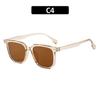 Fashion Square Vintage Sunglasses Men Women Brand Designer Mirror Sun Glasses Trendy Outdoor Driving Retro
