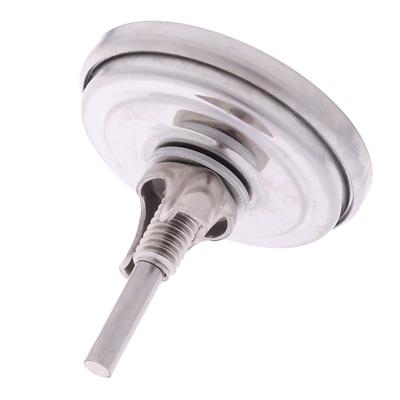 Stainless Steel BBQ Smoker Pit Grill Bimetallic Thermometer Temp Gauge