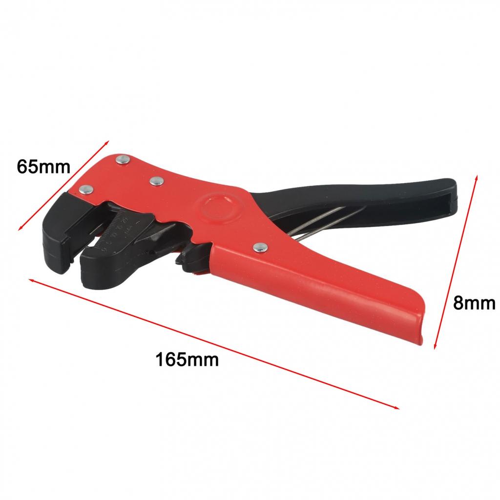 Terminal Crimping and Stripping Pliers for 0.2-5.5mm Stranded Wire 168mm Long