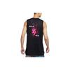 Jordan DRY ZION Tank Tops Men's Black Crew Neck Moderate Straight Fit DR2112-010