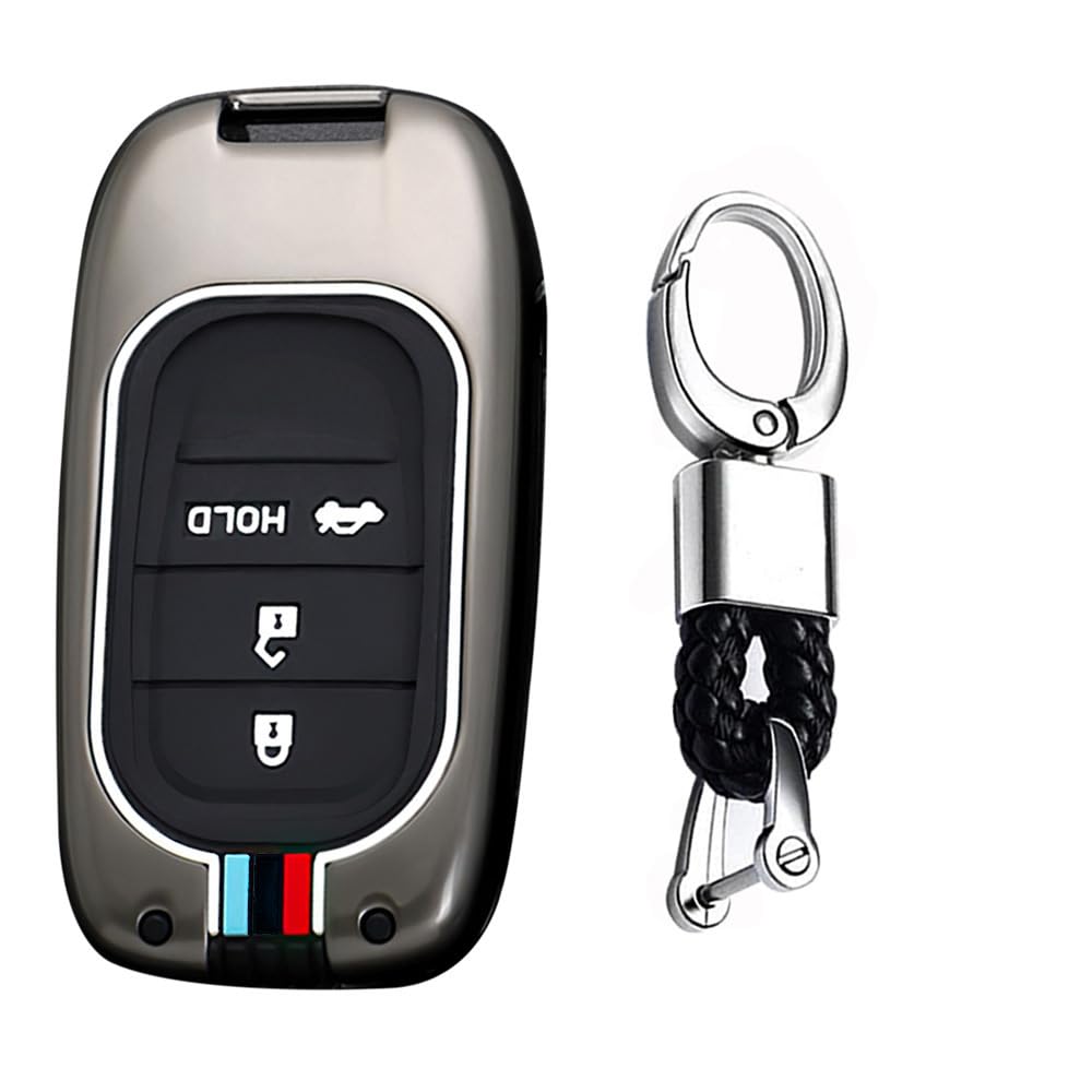 

TECART Специальная сумка для ключей Honda Чехол для смарт-ключа Пылезащитный Бесключевой Силиконовый Совместимый с Новым чёрный