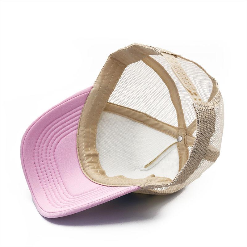 New Men's and Women's Hats Printed Letters Truck Mesh Caps Spring and Summer Sun Protection Baseball Caps Couple Caps