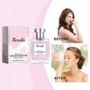 Roxelis 50Ml Rose Pheromone Perfume Light Floral Fragrance Dating  Seductive Elegant Lady Romantic Glamour Perfume