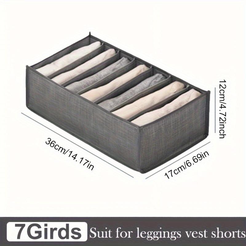 

1 шт. Складной ящик для хранения одежды, ящик для хранения брюк и джинсов, ящик для хранения одежды в гардеробе, ящик для хранения нижнего белья и носков
