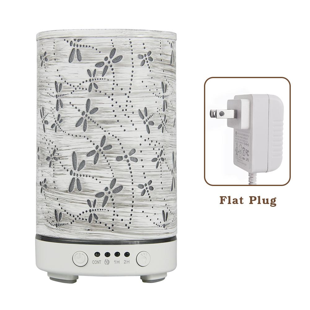 Essential Oil Diffuser 100ML Aroma Diffuser Cool Mist Humidifiers Dragonfly Scent Diffuser with Auto Shut-Off Protection