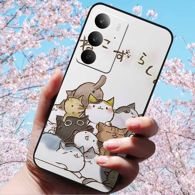 3D Relief Embossed Retro For Realme C75 4G Cases Soft Silicone Back Cover Case For Realme C75 4G 3D TPU Relief Cases 3D C75 C 75