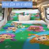 Bubble Guppies Inspired Pattern Bedding,Quilt Set Quilt Cover Pillowcase Home Birthday Gift (1*duvet Cover+2*pillowcase,without core)XSJT0917276