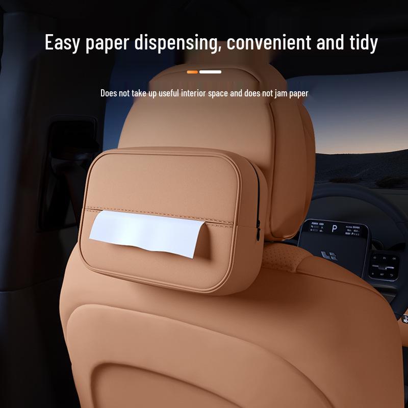 Compatible with Leapmotor C11: Seat Hanging Tissue Box for Center Console - Car Interior Decoration