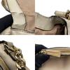 Used Michael Kors 2way Shoulder Bag Bedford BedfordShoulder Bag Ivory/gold leather/metal Women