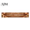Outdoor Foto Hintergrund Großes Happy Birthday Hof Banner Schild, 70 x 15 Zoll Dekoration Kulisse für Jungen Mädchen Partyzubehör Wandbehang Innen