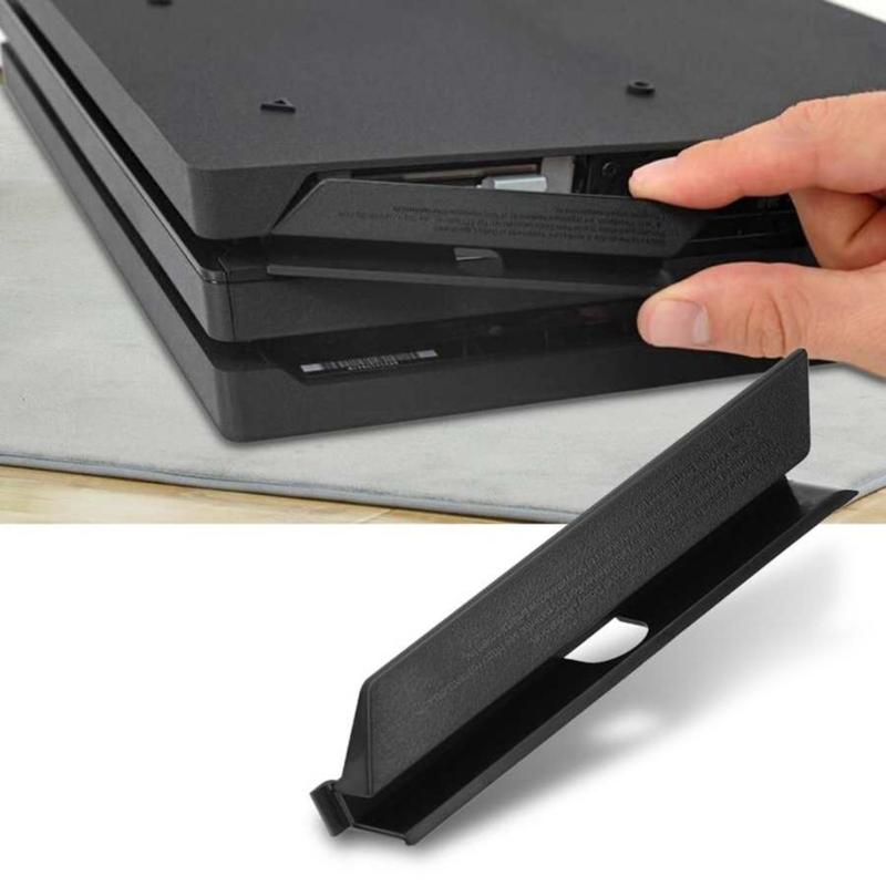 Plastic HDD Hard Drive Slot Cover Door Flap for Pro Game Console Replacement Accessories Hard Drive Bay Slot Cover