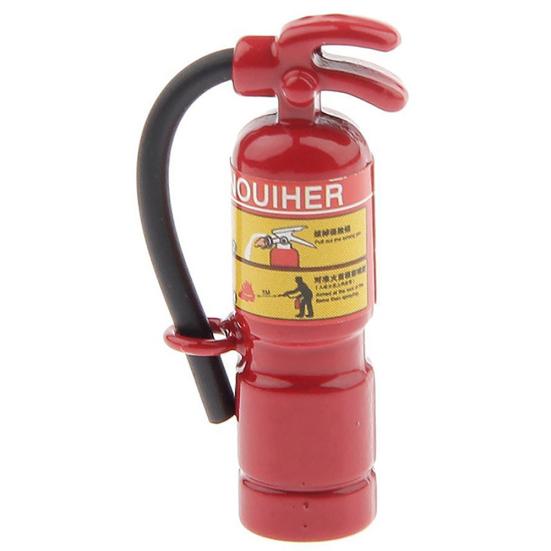 Cute Miniature 1:12 1:6 Simulation Fire Extinguisher Dollhouse Accessories Decor