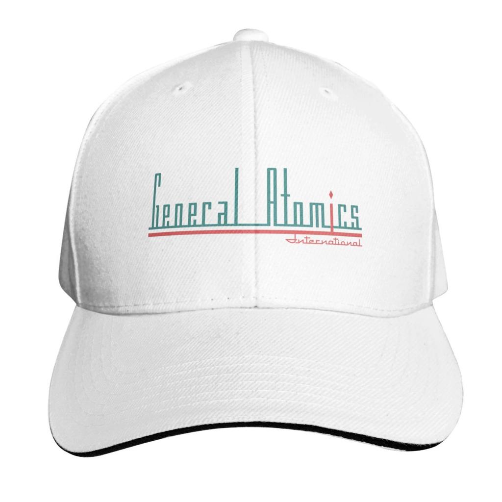 General Atomics Logo Baseball Cap Cosplay black Sun Cap Anime Elegant Womens Hats Unisexs