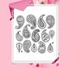 Flower Silicone Stamps Clear Scrapbooking Decorative Stampers for Scrapbooking Journals DIY Album Gift Wrap