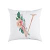 Pillow Sofa Cushion Home Office Cushion Letter Flower Pillow Bedside Backrest Car Pillow Cover