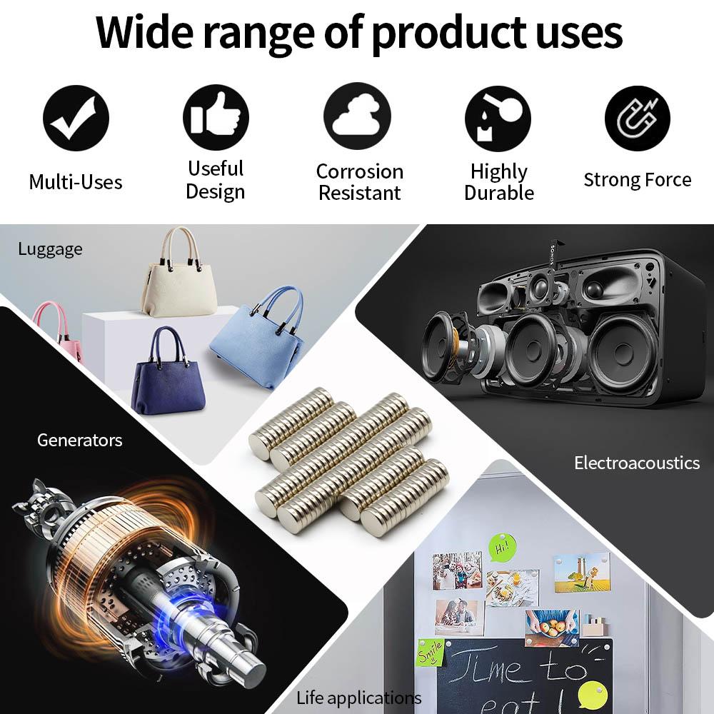 8x2mm Super Strong Neodymium Magnet N35 NdfeB Permanent Magnetic imanes Round Powerful Magnets Refrigerator Magnet