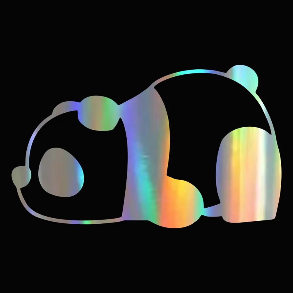 Peeking Panda Car Stickers Vinyl ATV Creative Decal Cute Occlusion Scratch Refrigerator Air Conditioner Car Accessories Exterior