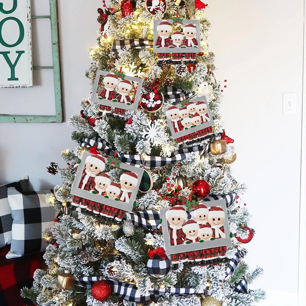 Wisiorek świąteczny DIY osobiste rodzinne ozdoby świąteczne dla domu Navidad wisząca ozdoba na choinkę