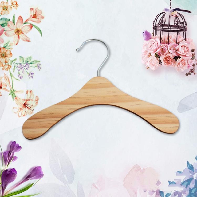 10 Stück Holz-Haustierkleidung Kleiderbügel Holz Tragbarer Kleiderbügel Langlebig Geschenk
