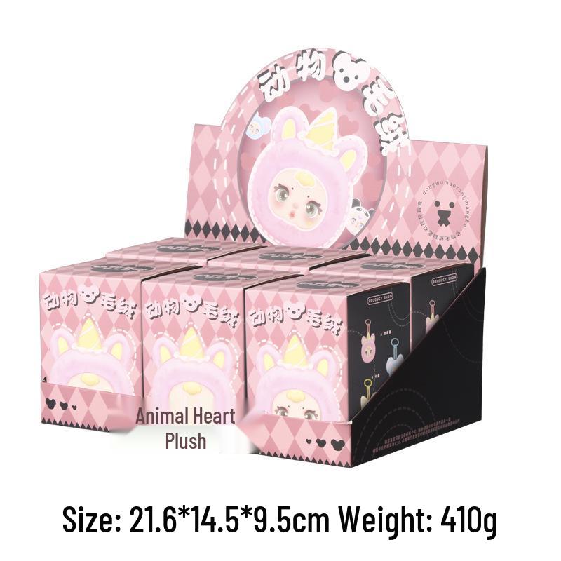 Mini Rabbit Plush Pendant Blind Box - Cute Doll Milk Candy Figure for Home Decor & Gifts