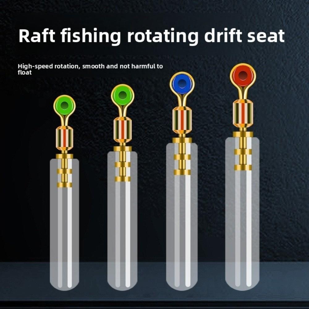 

20PCS Anti Knot Design Rotation Swivels High Toughness Anti Knot Connectors High Transparency XS