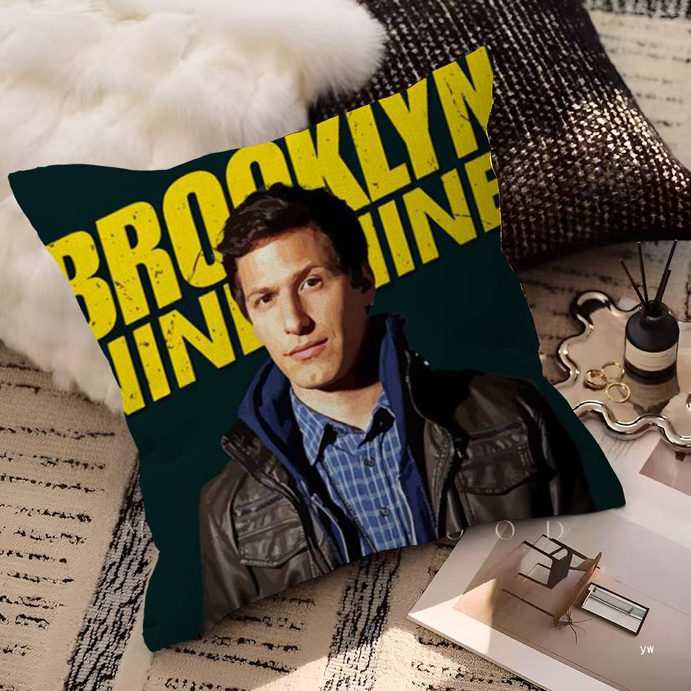 Housse de coussin B-Brooklyn Nine 99 pour chambre à coucher et salon Housse de coussin décorative pour canapé 40x40cm