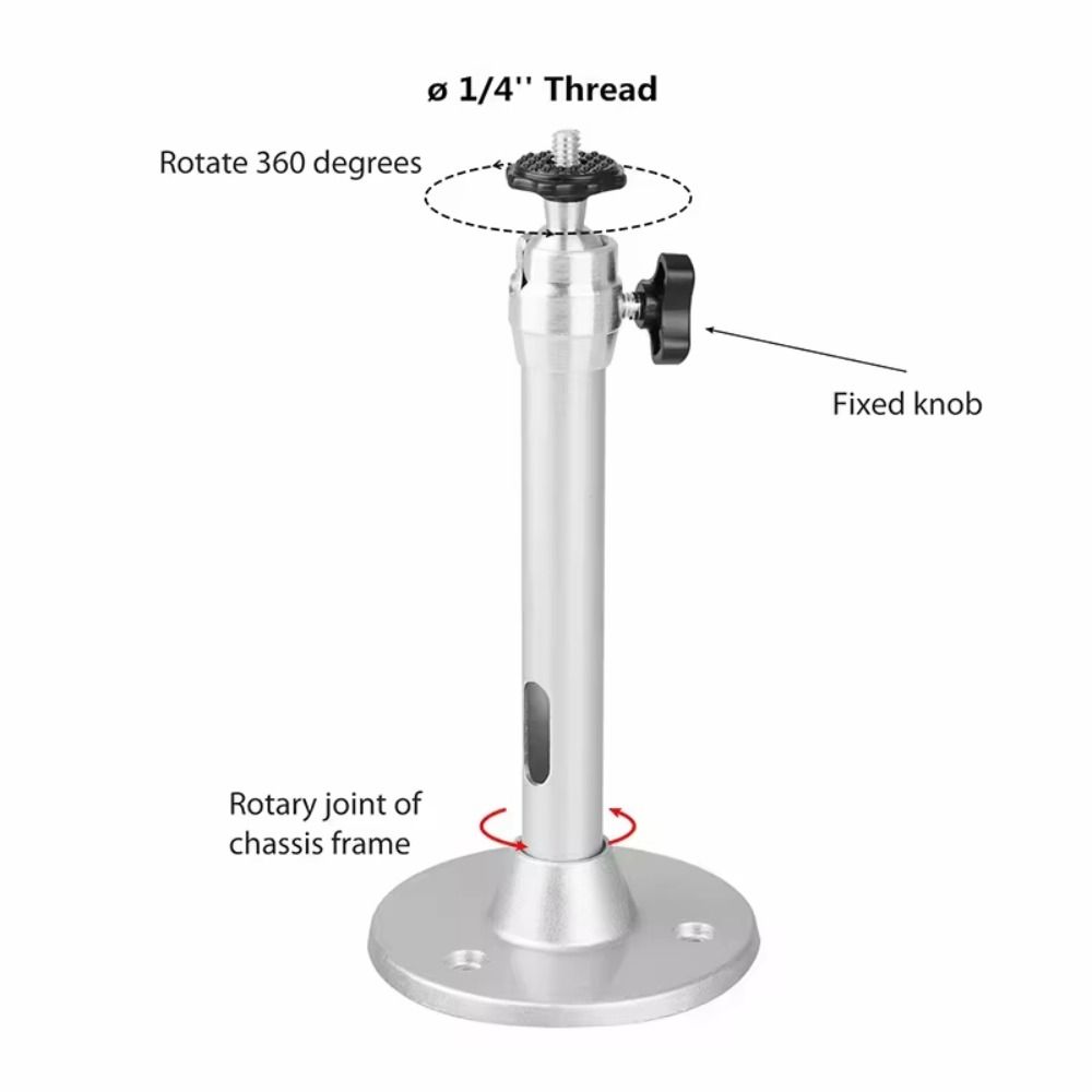 Metal Construction Projector Ceiling Stand 360 Degree Rotation Projector Bracket  Professional Use