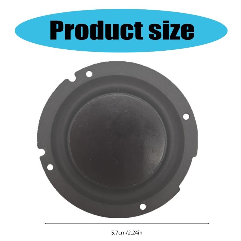 57MM Bass Radiator Vibration Membrane Speakers Diaphragm Bass Radiator Auxiliary Vibration Plate Passive Bass Plate