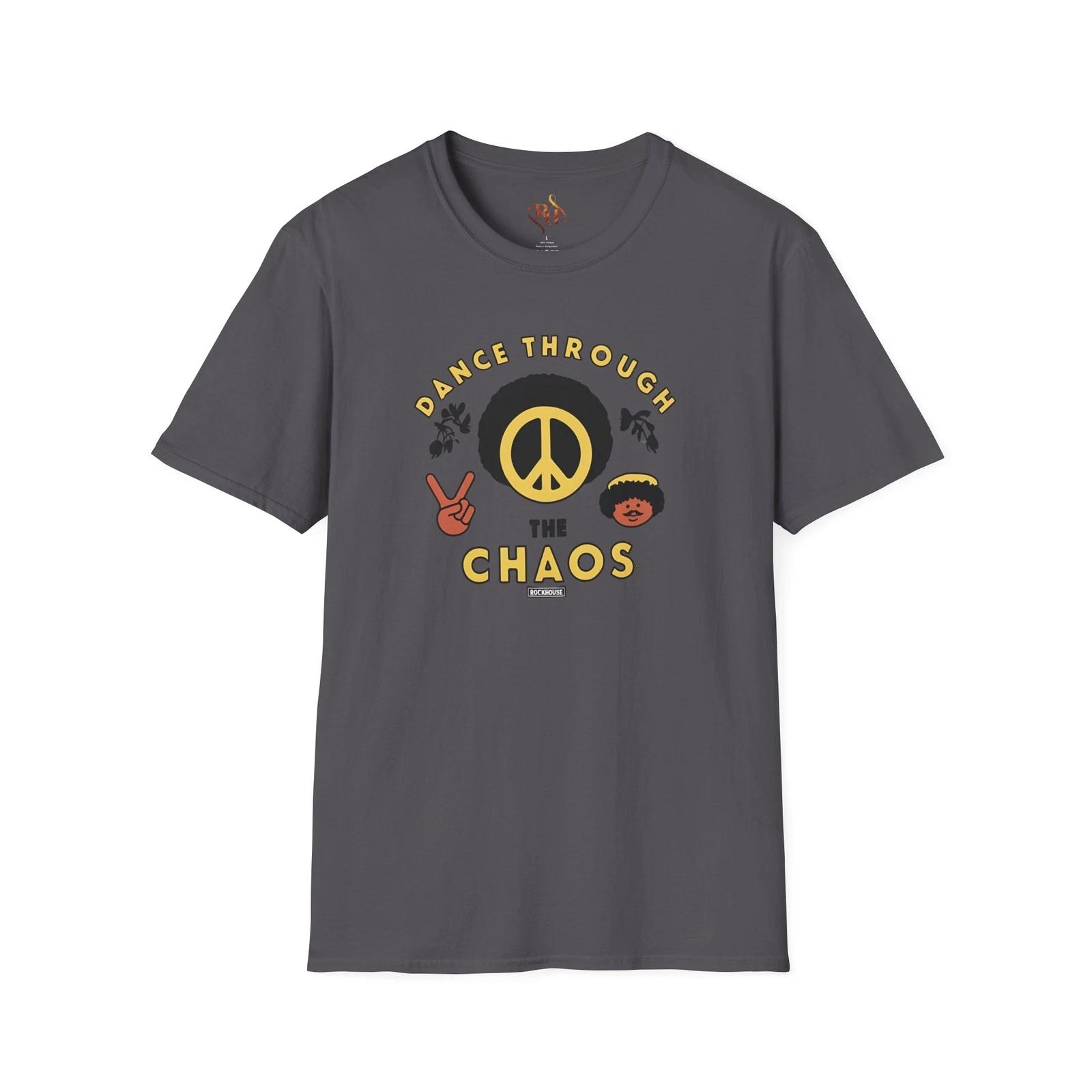 

Soul Dance T-Shirt, Afro Tee, Casual Gift Shirt, Party Disco Top, Unisex Peace S