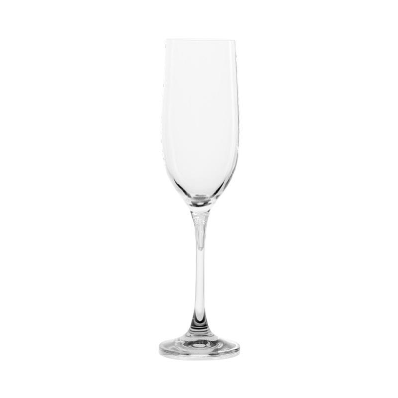 High-Stemmed Transparent 150ml Champagne Flutes: Ideal for Wine or Juice. прозрачный