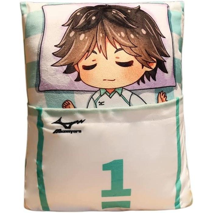 Haikyu!! Body Pillow - Cushion - Plush Pillow - Hinata Shoyo, Kageyama Tobio, Oikawa Tooru (36 x 27 cm)