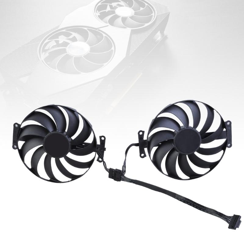 2Pcs T129215SU 95mm 7Pin Video Card Cooling Fan For RTX3070 Graphics Card Coolers Fan Accessories Replacement