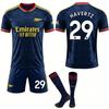 Nu. 7 tricou Saka Nr.. 8 degaard Nu. 41 Orez Nu. 14 degaard Arsenal tricou de fotbal de deplasare