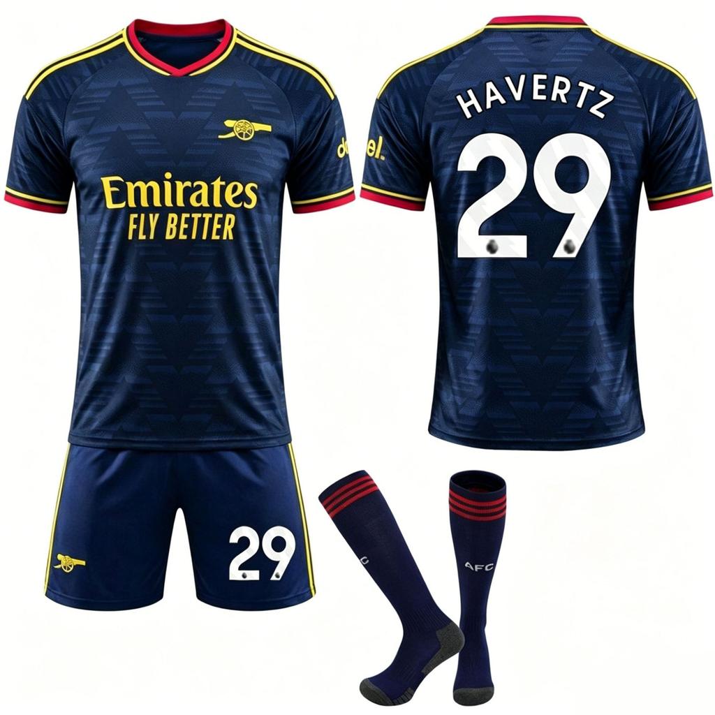 Nu. 7 tricou Saka Nr.. 8 degaard Nu. 41 Orez Nu. 14 degaard Arsenal tricou de fotbal de deplasare