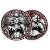 Heads I Get Tail/Tails I Get Funny Head And Head Commemorative Coin Challenge Coin Tail Double-Sided Cheeky Lucky