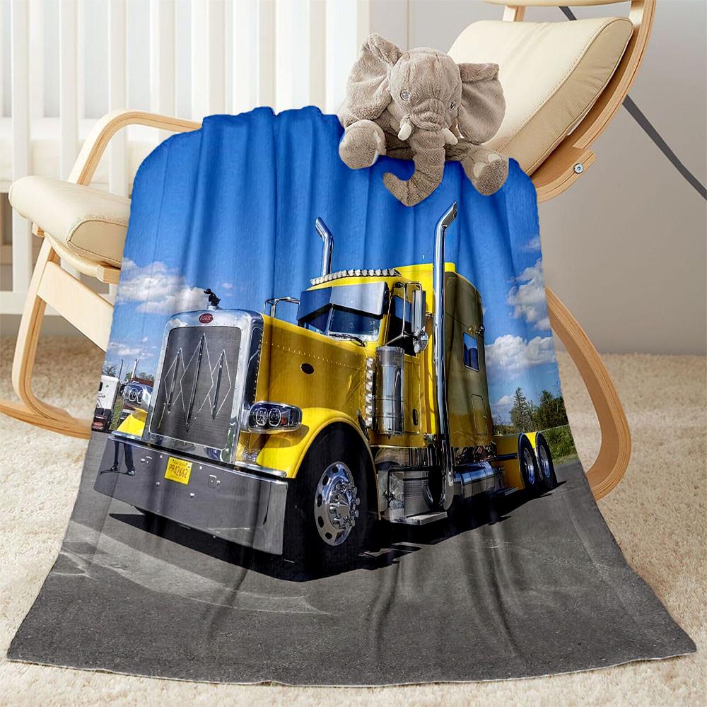 Kw Heavy Trucks Blanket Ultrasoft Great For Bedding Picnics Livingroom Four Seasons Universal Modern Birthday Christmas Gift Blanket